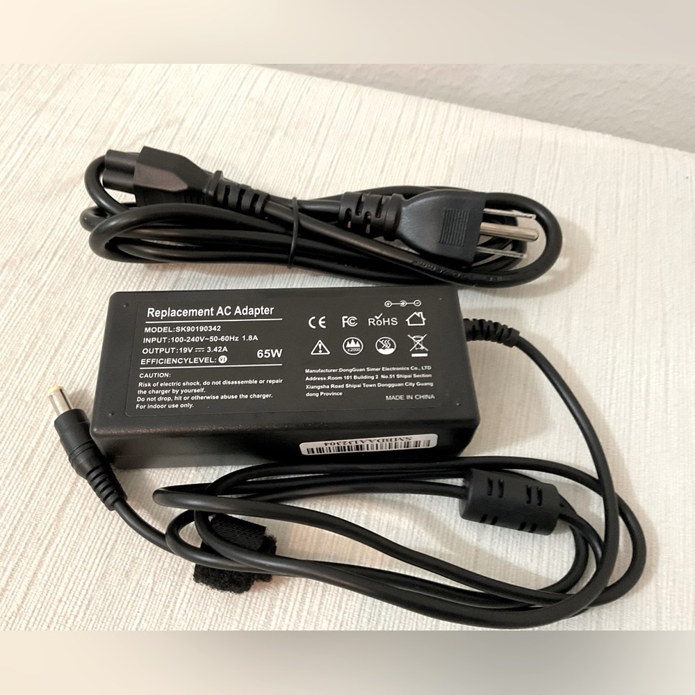 ⚡️HP⚡️New 65W 19V 3.42A AC Adapter charger Power Supply Cord for Acer Chromebook